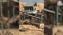 Uzbekistan washing ground