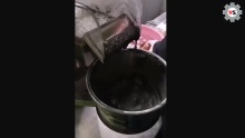 Experimental flotation machine