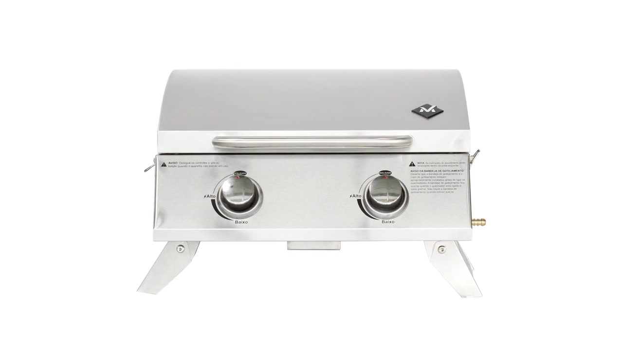 Wst-021 two-burner gas oven