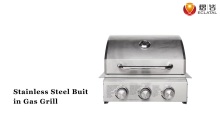 430 Stainless Steel Multifunction Outdoor Kitchen Built In Gas Use BBQ Grills Stove