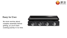 Wholesale Commercial Lpg Restaurant Outdoor Flattening Oven Gas BBQ Plancha Grill
