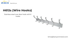 Stainless Steel Customized Wall Hook For Coat Hat H612s (wire hooks)