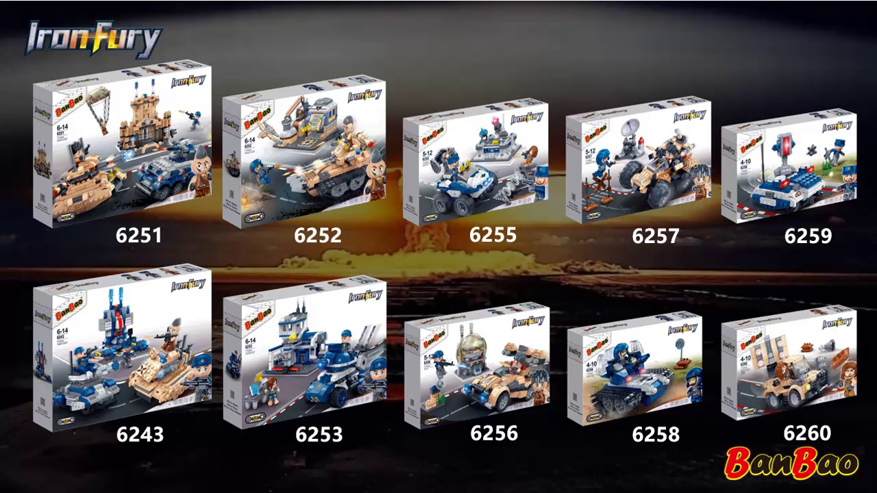 مصنع BanBao Building Block Toys Manufacturer