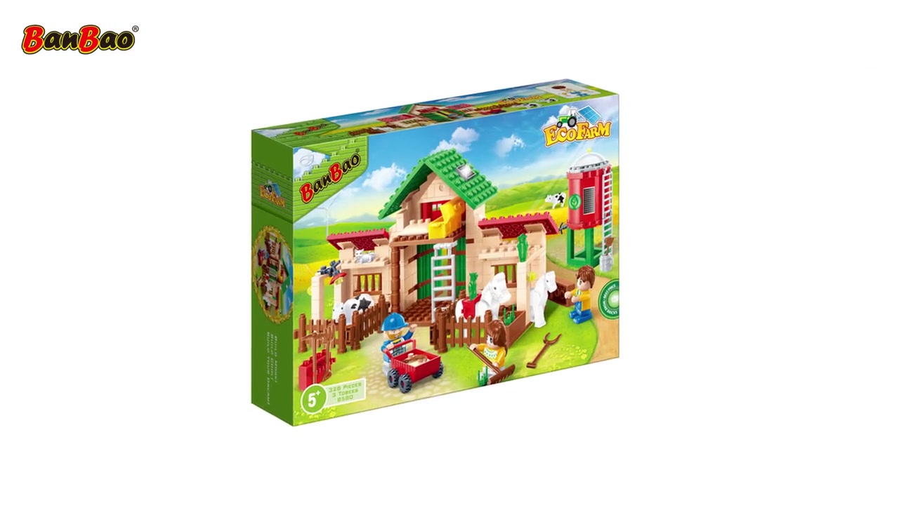 Banbao Building Blocks Toys Factory | مجموعات بناء المزرعة