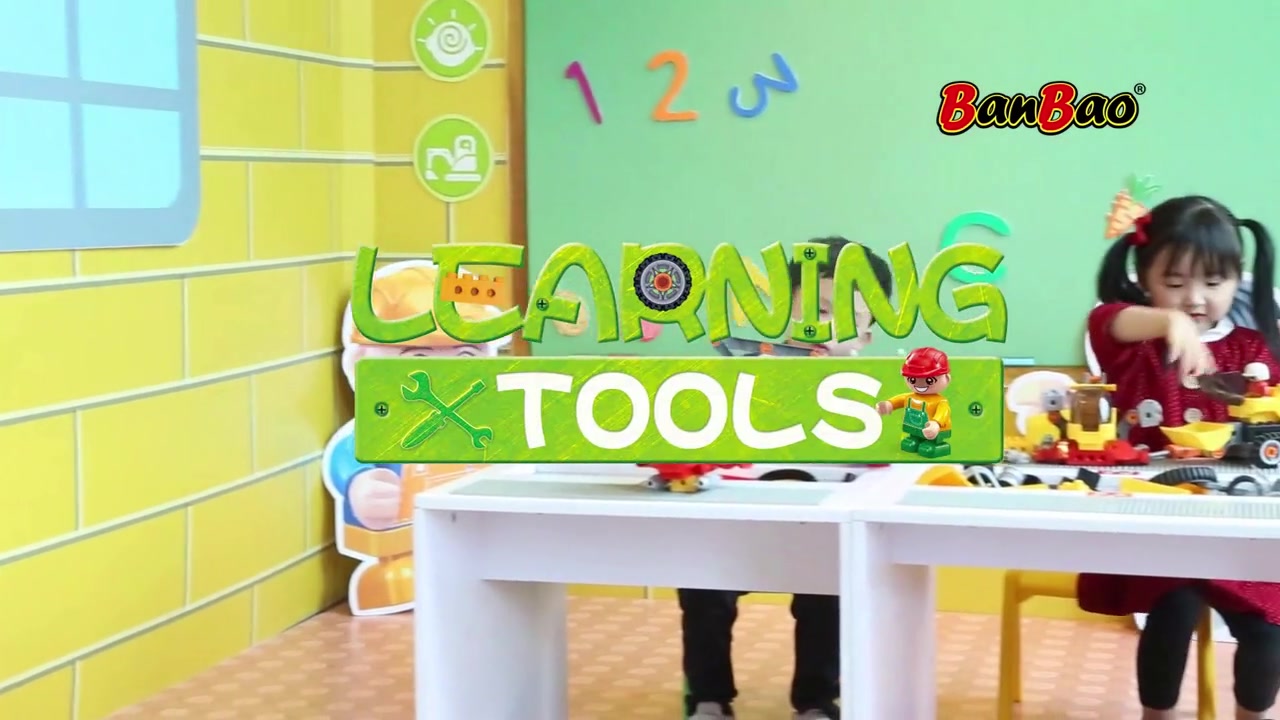 BanBao Building Block Toys Χονδρική Επιτραπέζια Παιχνίδια Εκμάθησης