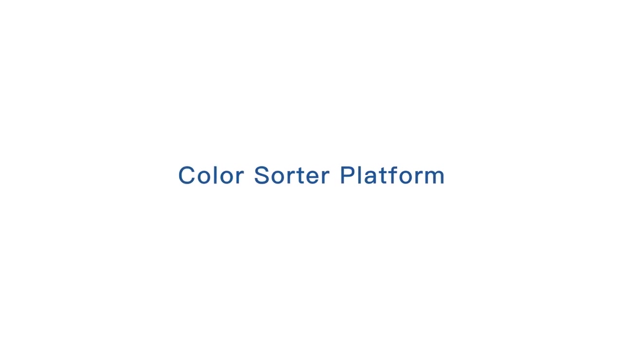 Plataforma clasificadora de color