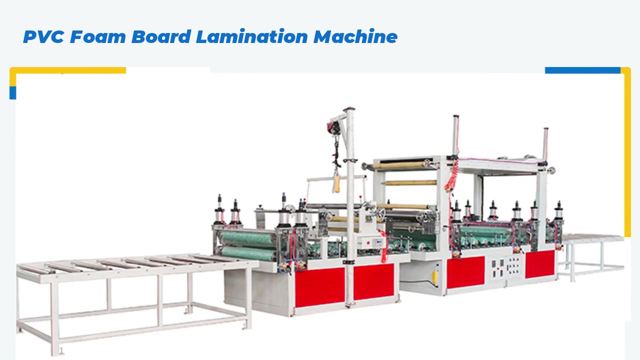 PVC Foam Board Lamination Machine