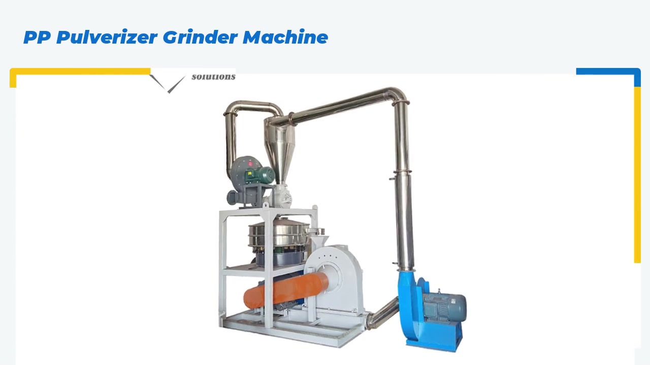 PP Pulverizer Grinder Machine