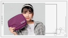 Multi-functional dry and wet separation makeup bag and wash bag with hook
