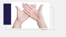 Disposable PVC Vinyl Gloves Powder Free Examination Protective Gloves Safety Hand Gloves