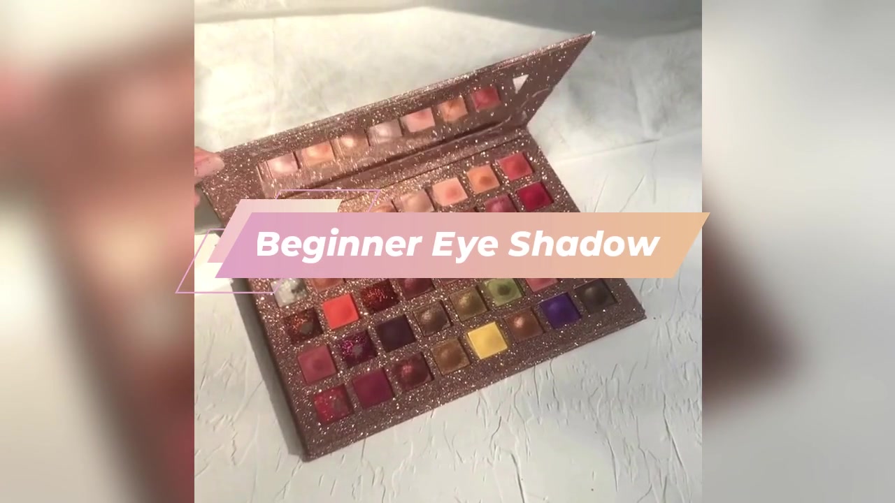 Beginner Eye Shadow Ins Super Mashed Potato Powder, Sequins Dumb Pearl 40 Color Waterproof Domestic Products
