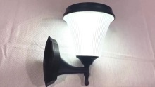 Dove & Fane Series Solar Wall Security Lights, 200 Lumen