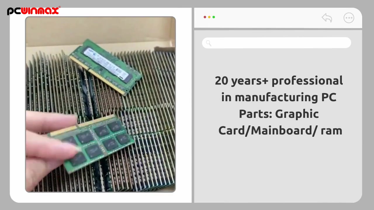 20 years+ professional in manufacturing PC Parts Graphic Card
