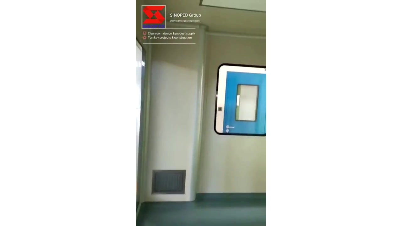 Это современное оборудование для создания чистых помещений которое обеспечивает контроль загрязнения и подходит для фармацевтической и лабораторной среды Ламинарный поток воздуха класса 1000 Hardwall Clean Booth