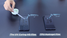 The UV Cured HD Film gives you a perfect protector with high transparency and high-response touch feeling.