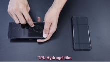 The UV Cured HD Film gives you a perfect protector with high transparency and high-response touch feeling.
