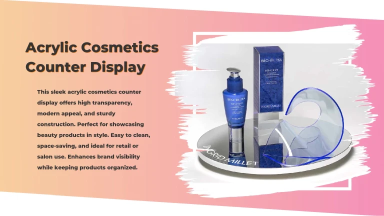 Vacuum-Formed Display Stand