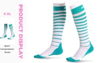 Sport Compression Socks for Men & Women 20-30 mmhg