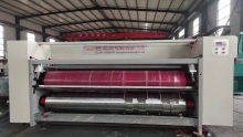 chain feed flexo printer diecutter with slot attach
