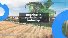 Bearing in agricultural industry