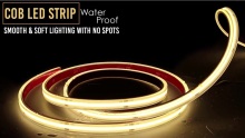 COB LED STRIP LIGHT SUPPLIER - WINFLY 8MM 6500K IP20 MANUFACTURER HIGH QUALITY BRIGHTNESS FOR DECOR CAR BAR