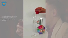 Russian flag color cocktail