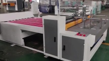 Paper feeding and receiving of separator