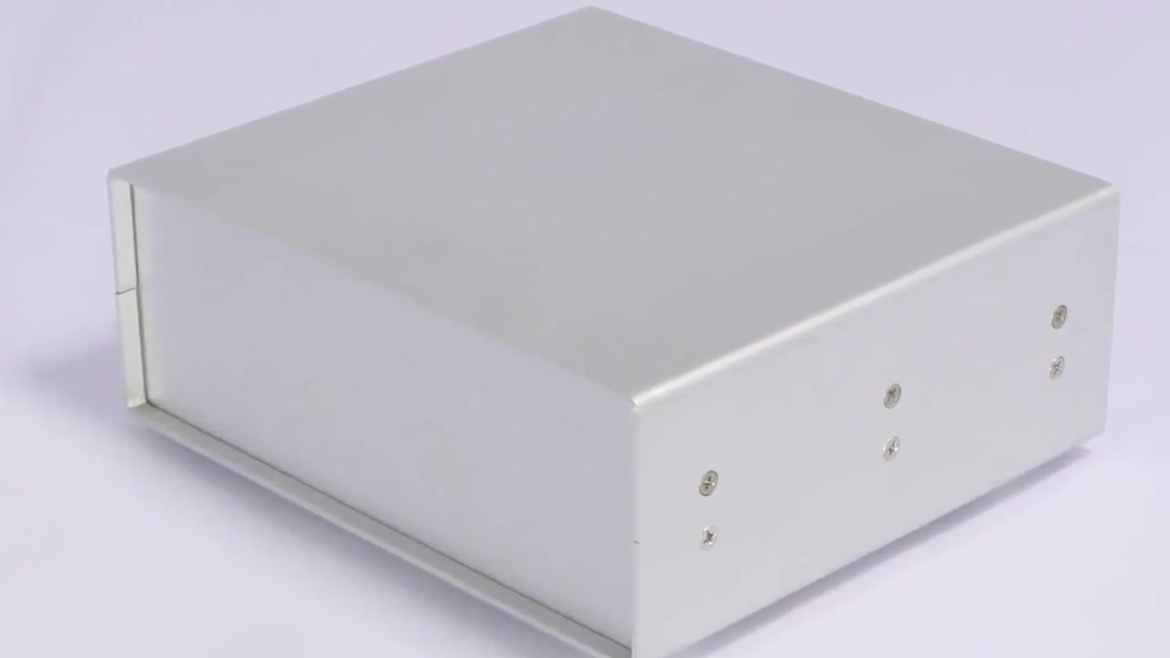 Desktop Instrument Case Custom Sheet metal case instrument Desktop aluminum Chassis
