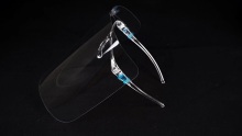 Customized Face Shields with Glasses Frames (Pack of 10) - Ultra Clear Protective Full Face Shields to Protect Eyes, Nose, Mouth - Anti-Fog PET Plastic Sanitary Droplet Splash Guard manufacturers FromChina