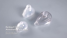 Masc Aghaidh Ainéistéise Ath-inúsáidte Silicone - cuideachtaí soláthairtí míochaine
