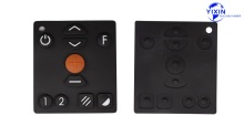 Manufacturer of high quality industrial equipment silicone keyboard