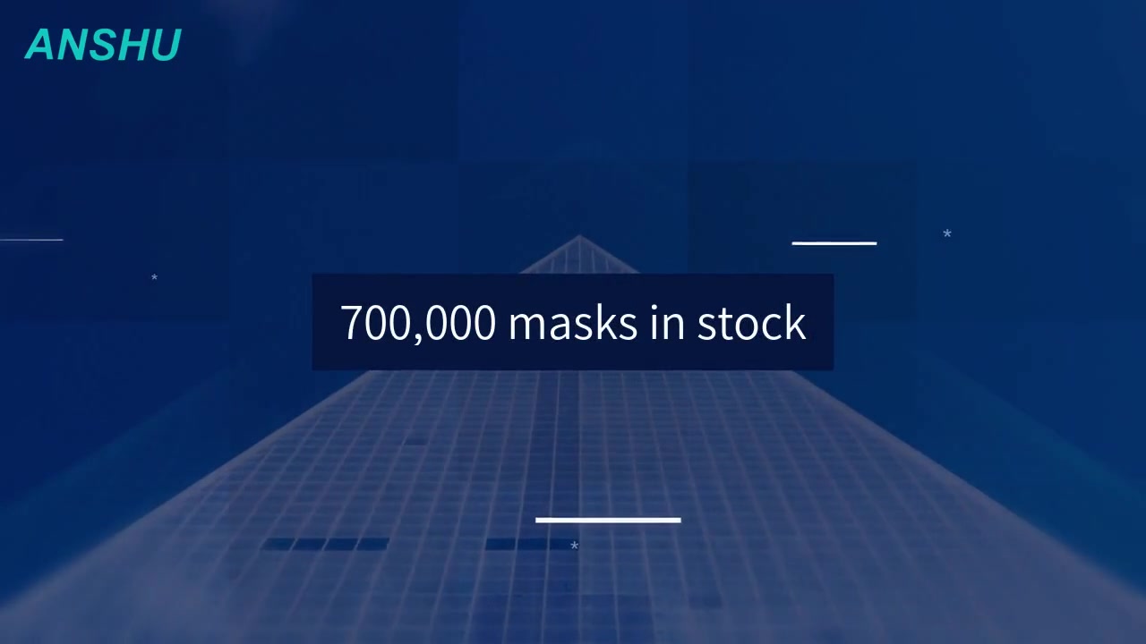 700,000 masks in stock