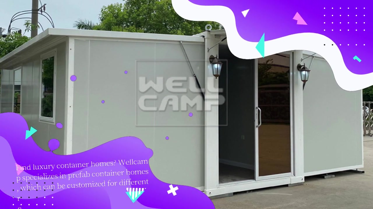 Luxury Prefab Expandable Container House With Bedroom Supply