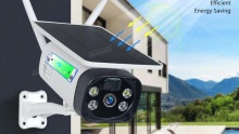 ALLTOP HD Video Wireless Monitoring Outdoor Solar CCTV WIFI 4G Alarm Smart Security PTZ Camera