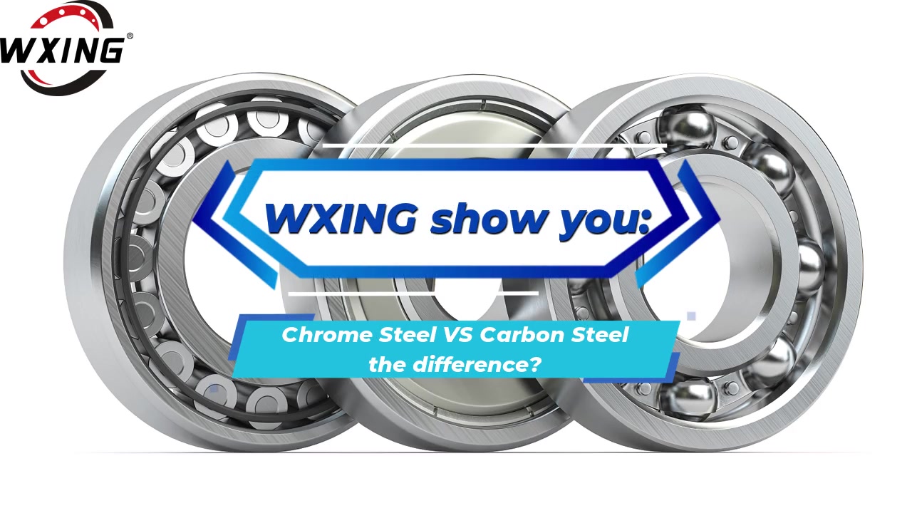 Cojinete de acero al carbono VS acero cromado de la mejor calidad, ¿cuál es la diferencia?