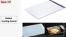 GUTE TEK PLASTIC OEM ODM acrylic light guide plate for led tracing board