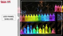 PMMA Light Guide Panel for the LED Ultra Slim Panel Shelves