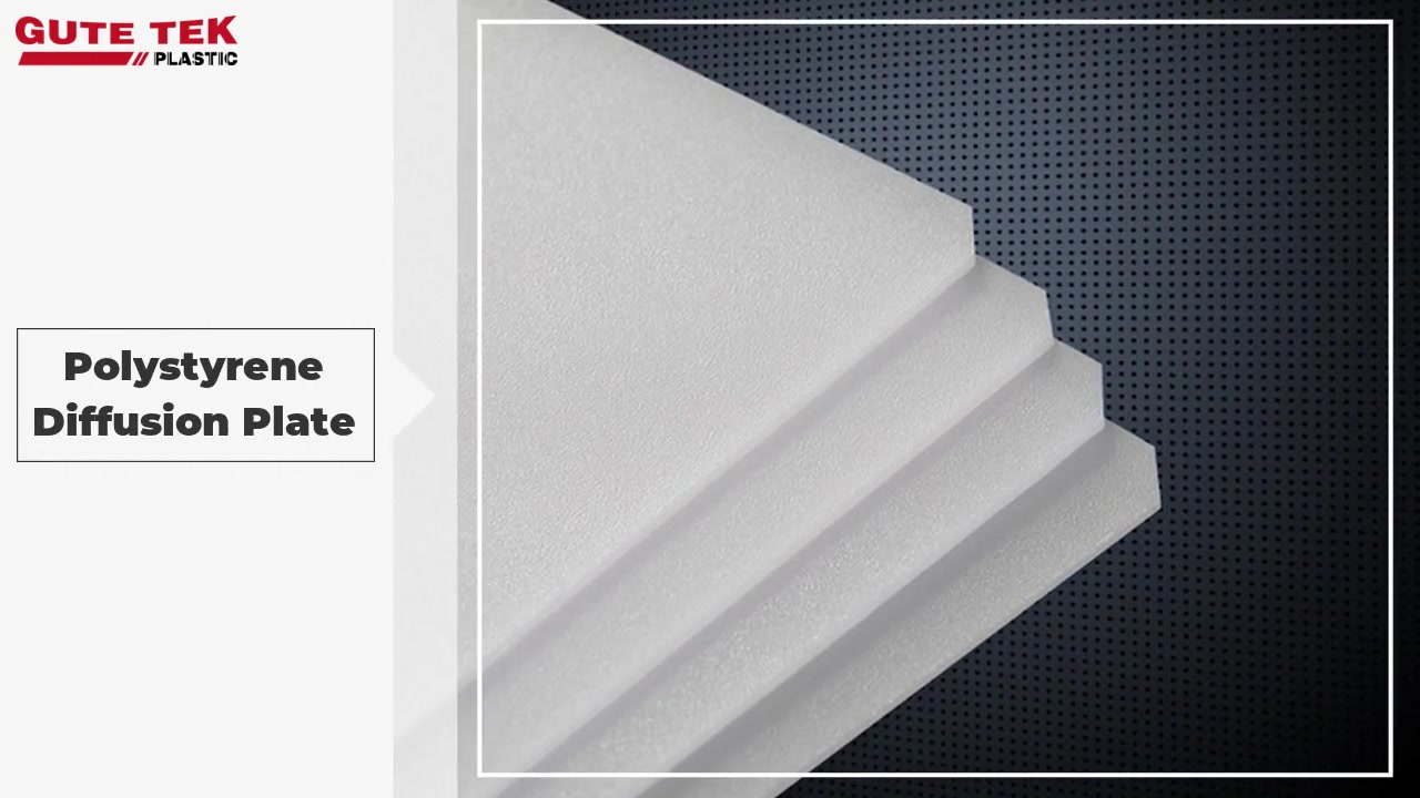 Professional Intro to led lighting Polystyrene diffuser material Plate Company-GUTE TEK PLASTIC