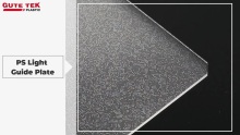 High Quality Anti-Yellowing Patterned PS Light Guide Plate