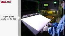 Hot embossing print PMMA/MS LGP for 55inch TV LCD BLU