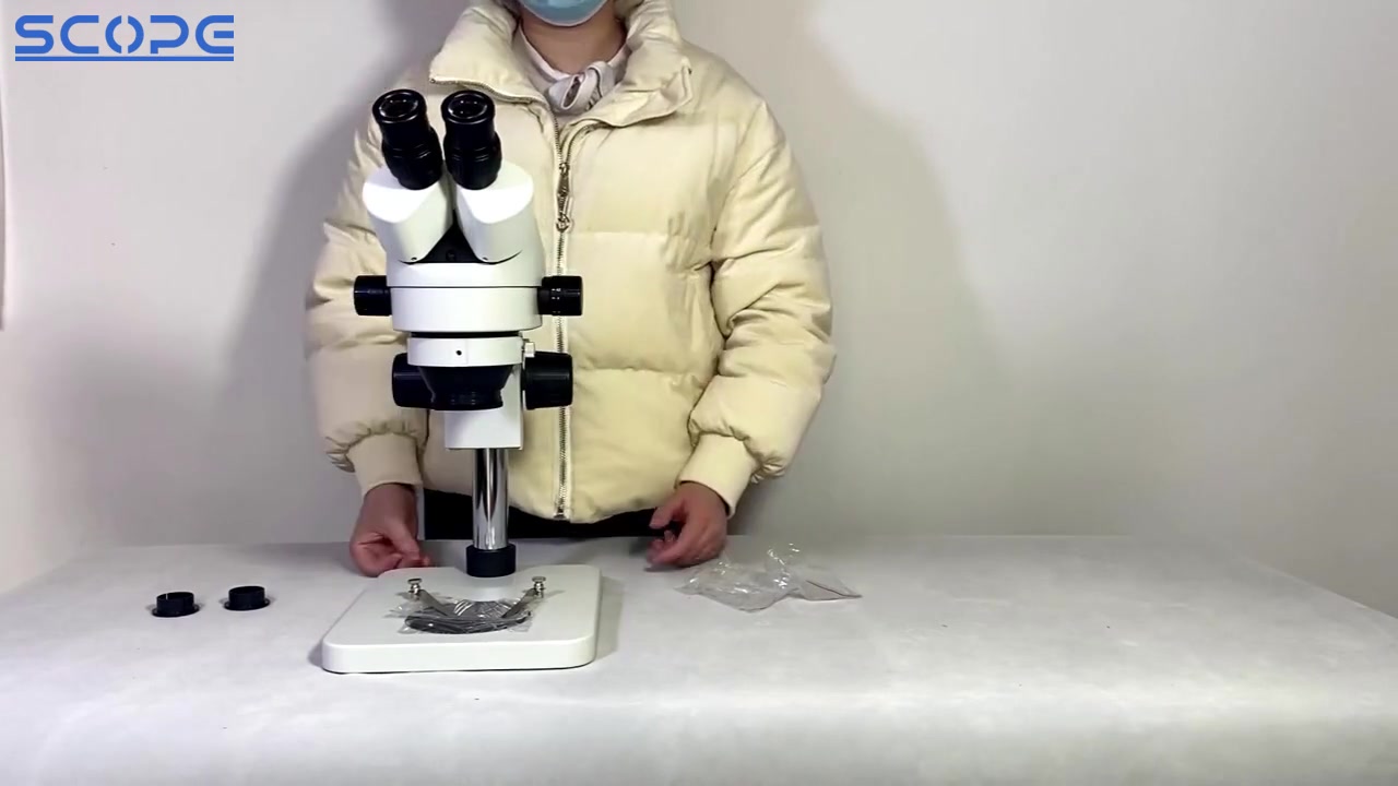 How to Install Stereo Microscope XTL7045B1 Chongqing Scope