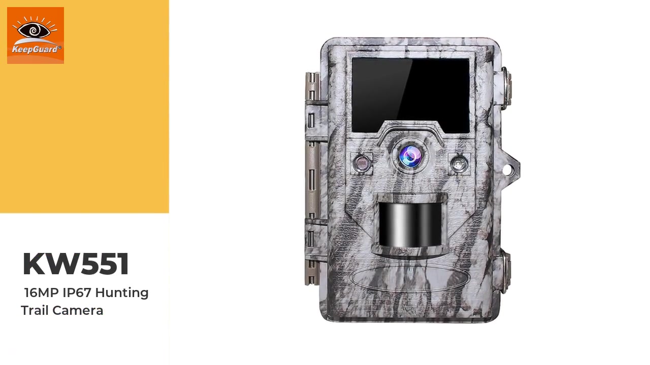 KEEPGUARD KW551 16MP IP67 Hunting Trail Camera