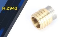 China Spiral brass plug baffles H.Z942 precision mold parts are used for injection molds manufacturers -