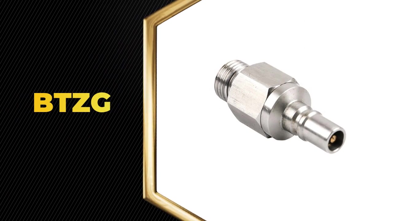 BAITO temperature control straight Hydraulic quick connector BTZG for tool safety device