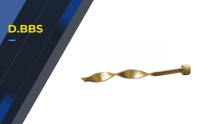 Professional D.BBS Spiral brass plug baffles Plastic Injection Mold Parts manufacturers