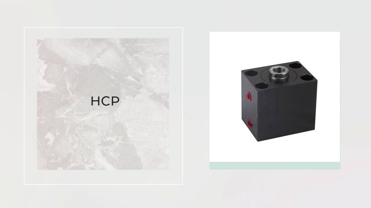 Professional HCP series square hydraulic cylinder precision mold parts are used for injection molds manufacturers