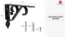 SUREALONG Floating Shelves Brackets-Make Perfect Living for You