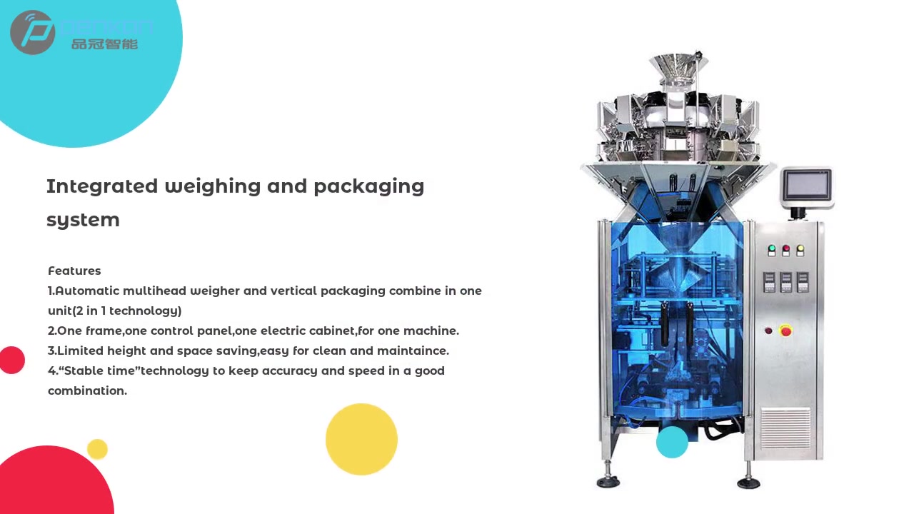 Miglior fornitore di sistemi integrati di macchine per la pesatura e l'imballaggio