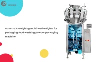 Automatic weighing multihead weigher for packaging food washing powder packaging machine