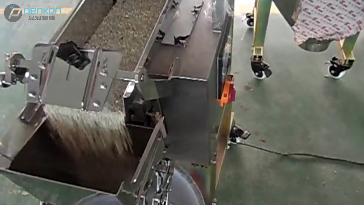 Otomatik Tohumlar Pirinç Tek Kafa Doğrusal Ölçek Tartı Paketleme Makinesi